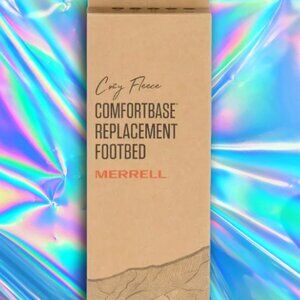 [NEW] MEN'S SIZE 8 MERRELL KINETIC COMFORT BASE COZY FLEECE FOOTBED PAIR 2PCS